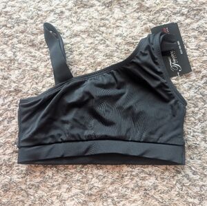 One Shoulder Crop Top Youth Large